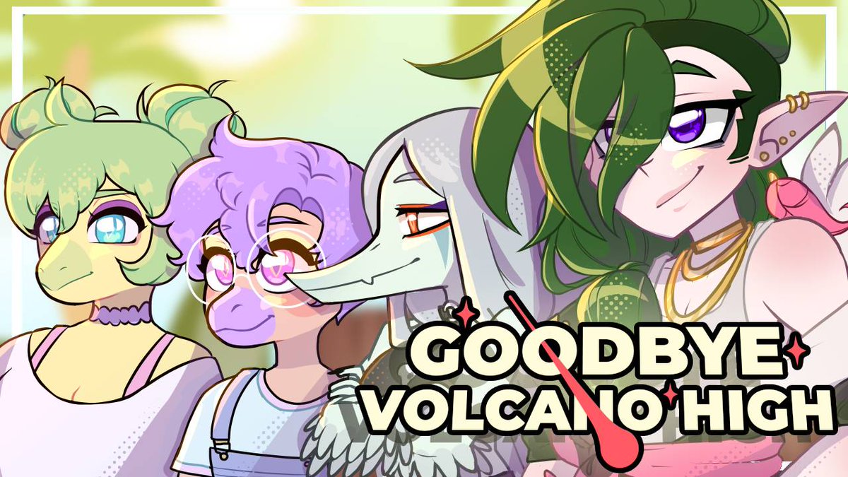 LISTOOOOOOOOOOOOOO!!!! este video es muy especial para mi, sobre uno de mis juegos favoritos #GoodbyeVolcanoHigh y el por que considero que deberian de darle una oportnidad (ノω<。)ノ))☆.。  #indieVtuber #Vtuberprising #indiegame