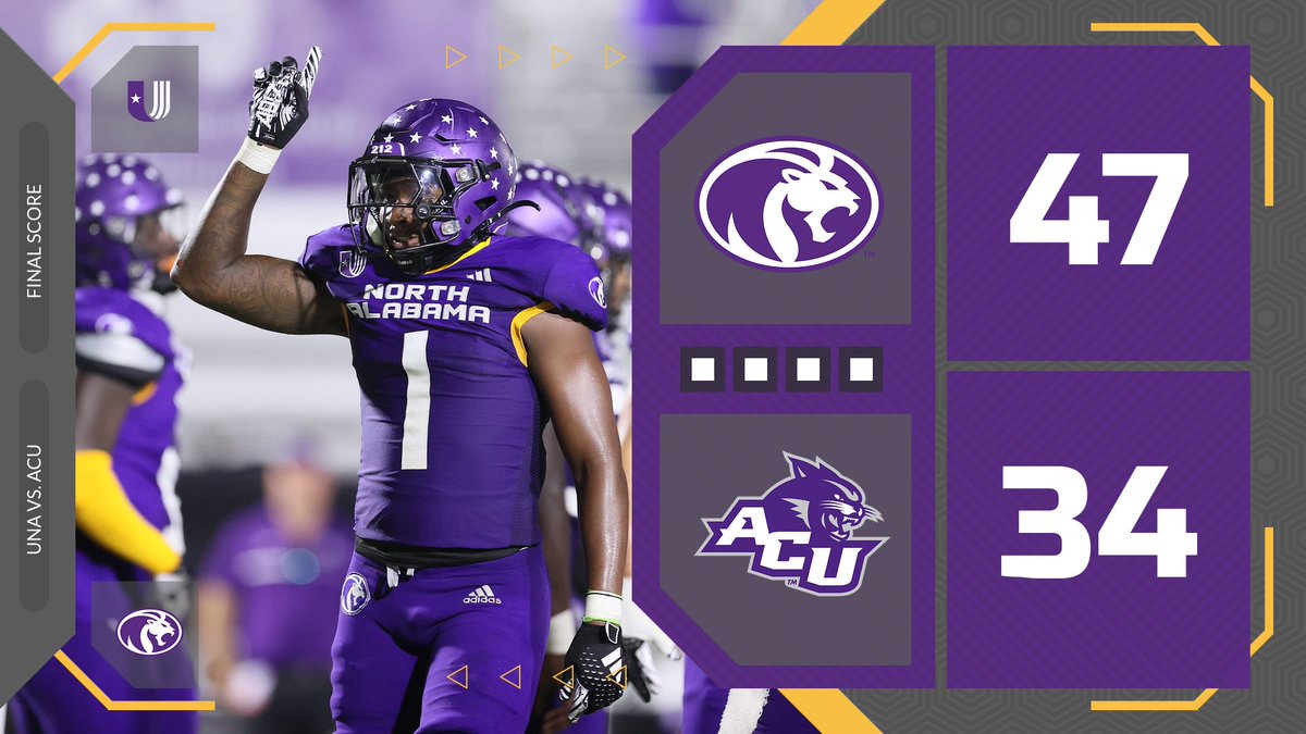 💥 DOWN GOES NUMBER 10 💥

For the first time ever, UNA defeats a ranked FCS opponent! 

#RoarLions 🦁