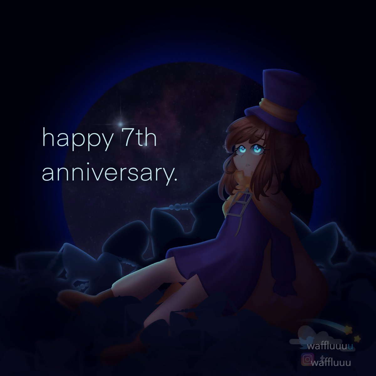 it must be hard, being alone for 7 years now.
{#AHatInTime #AHiT}