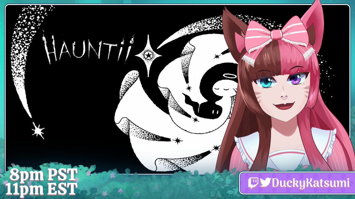 Hey fox pals!
Sorry for the late notice! But going live here shortly with some Hauntii!~!
➥Twitch: twitch.tv/duckykatsumi