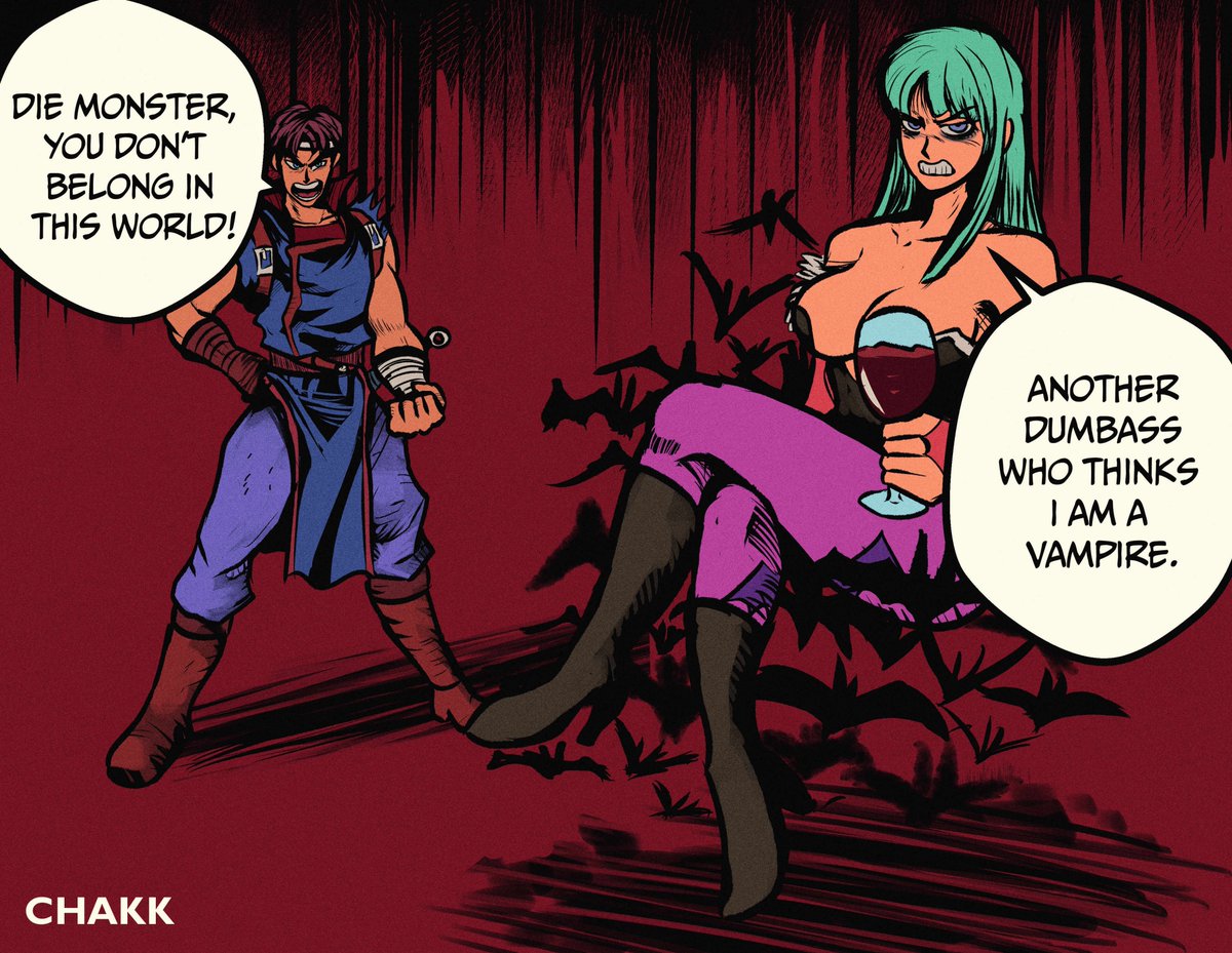 Castlevania X Darkstalkers