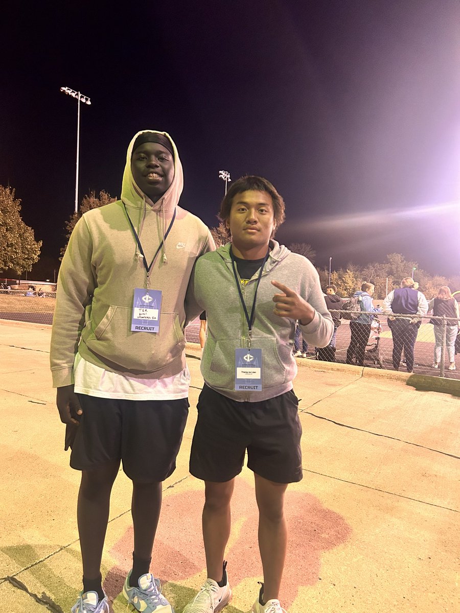 Thang za Lian (@thangzal) on Twitter photo Thank you <a href="/TritonNation/">Iowa Central Football</a> for the Gameday
Blessed to see and hear what the program is all about! Thank you <a href="/TritonNation/">Iowa Central Football</a> for the Gameday
Blessed to see and hear what the program is all about!