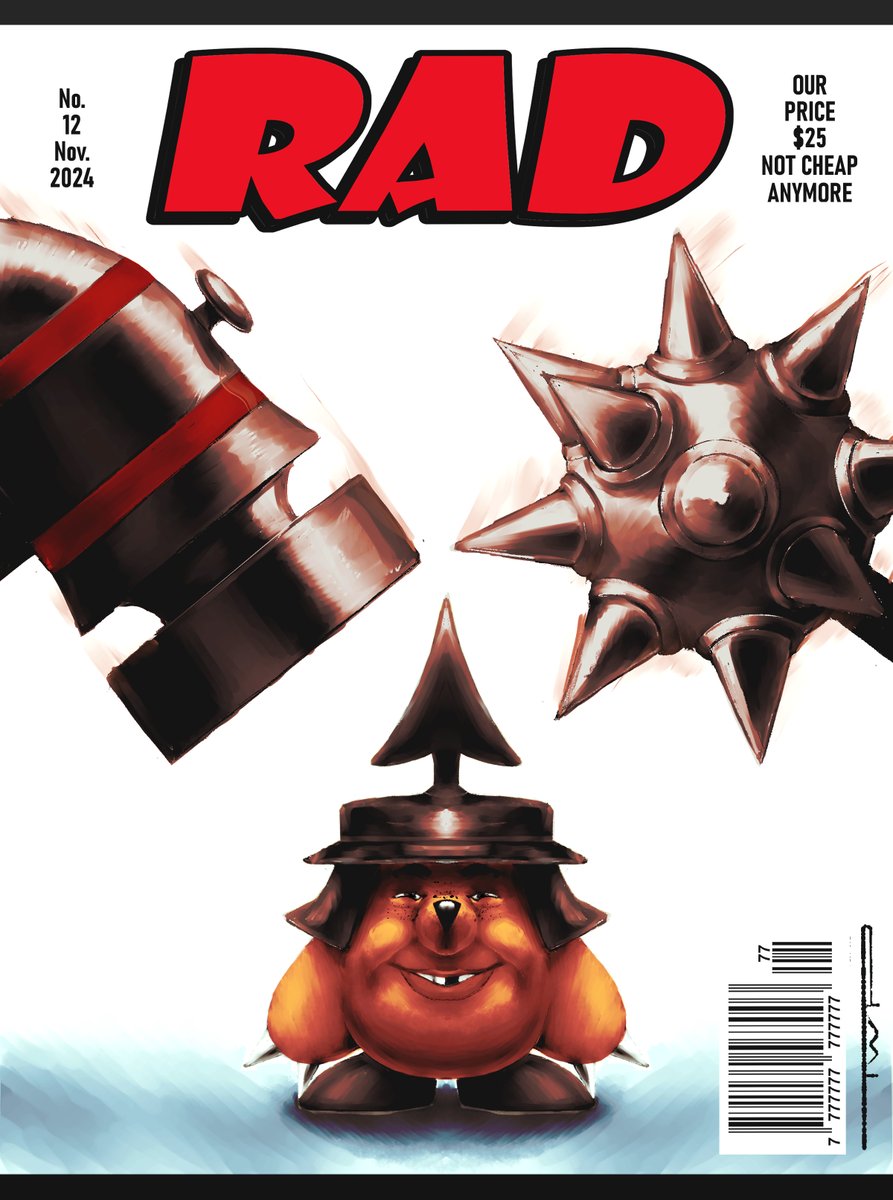 I had the idea of drawing day 7 as a MAD magazine and couldn't stop myself.

This like the most cursed thing Ive drew in my life
#Antonblast #Antober