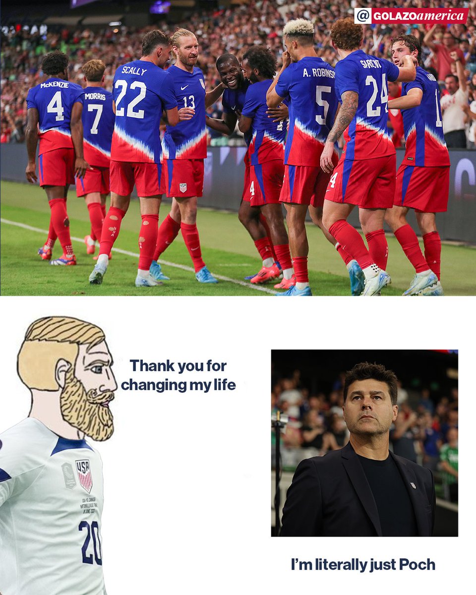 GolazoAmerica's tweet photo. USMNT fans are healing ❤️ https://t.co/NZ9nX53kUP