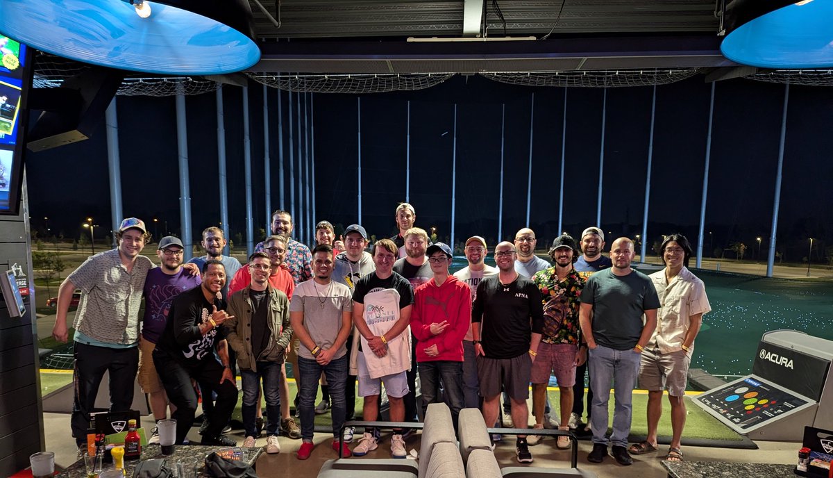 Huge shout out to everyone who joined us at Top Golf tonight.