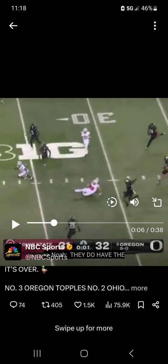 Time expired after he was down but I'm sure day was calling timeout as he was going down