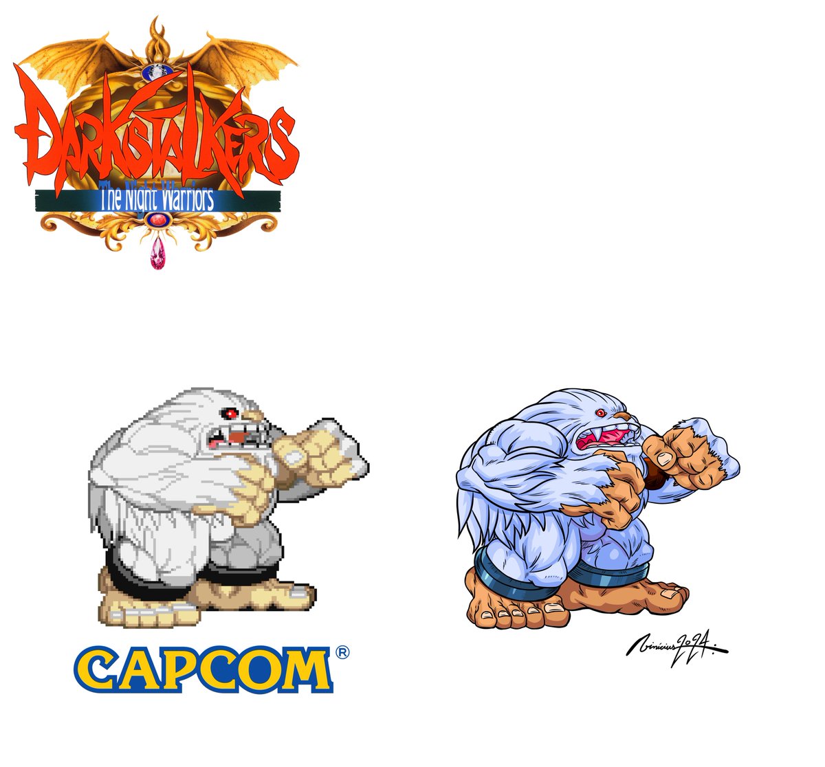 viniciusdemou20's tweet photo. Sasquatch de Darkstalkers.
Darkstalkers Remake.
Arte e cores por : @viniciusdemou20
#Darkstalkers #capcom #capcomjp #Sasquatch https://t.co/DKrpWqQg31