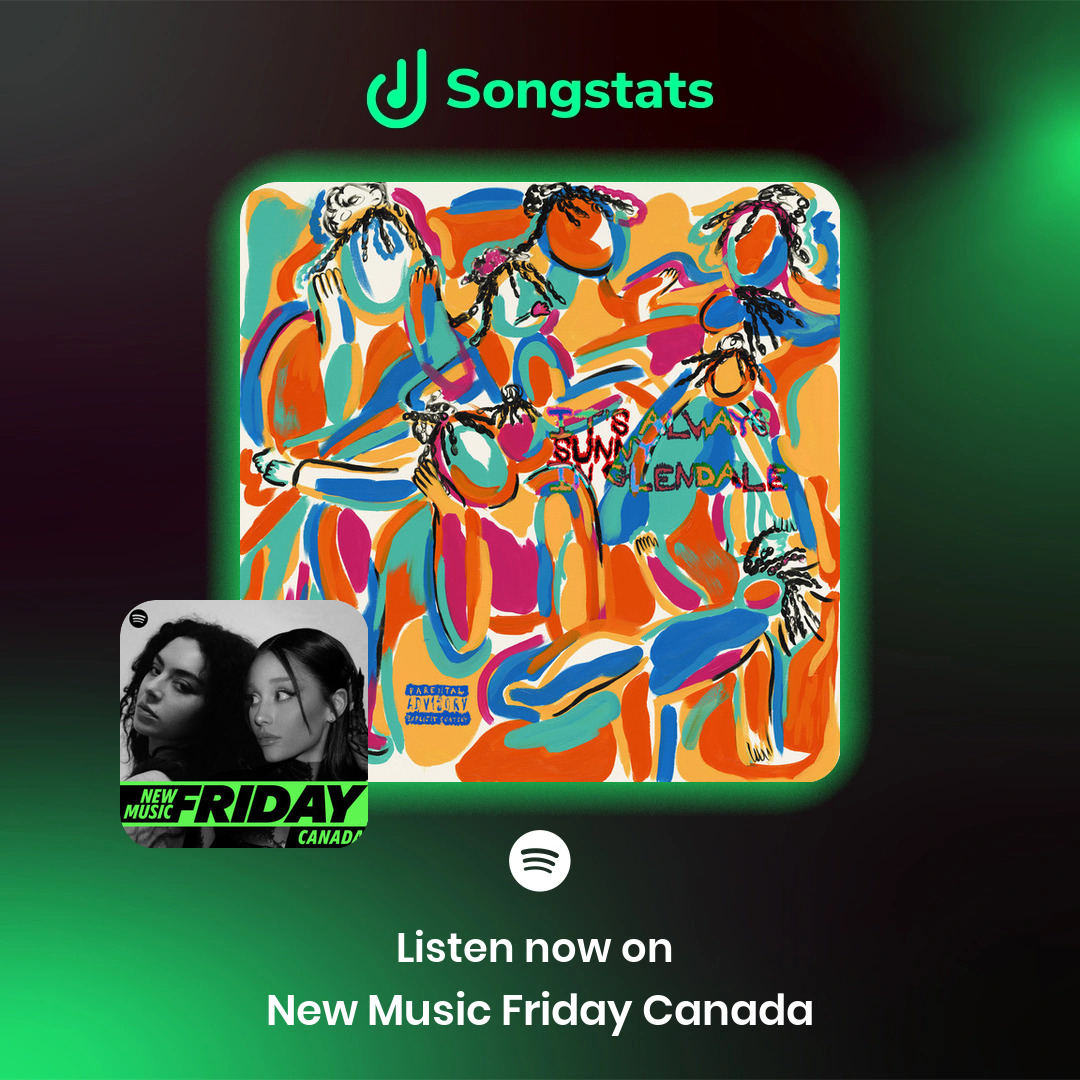 <a href="/Zachzoya/">Zach zoya</a> Woohoo!! "Crazy Stupid Love" was added to the editorial playlist 'New Music Friday Canada' with over 534K Followers on Spotify! See immediately what's happening with your tracks on Songstats.