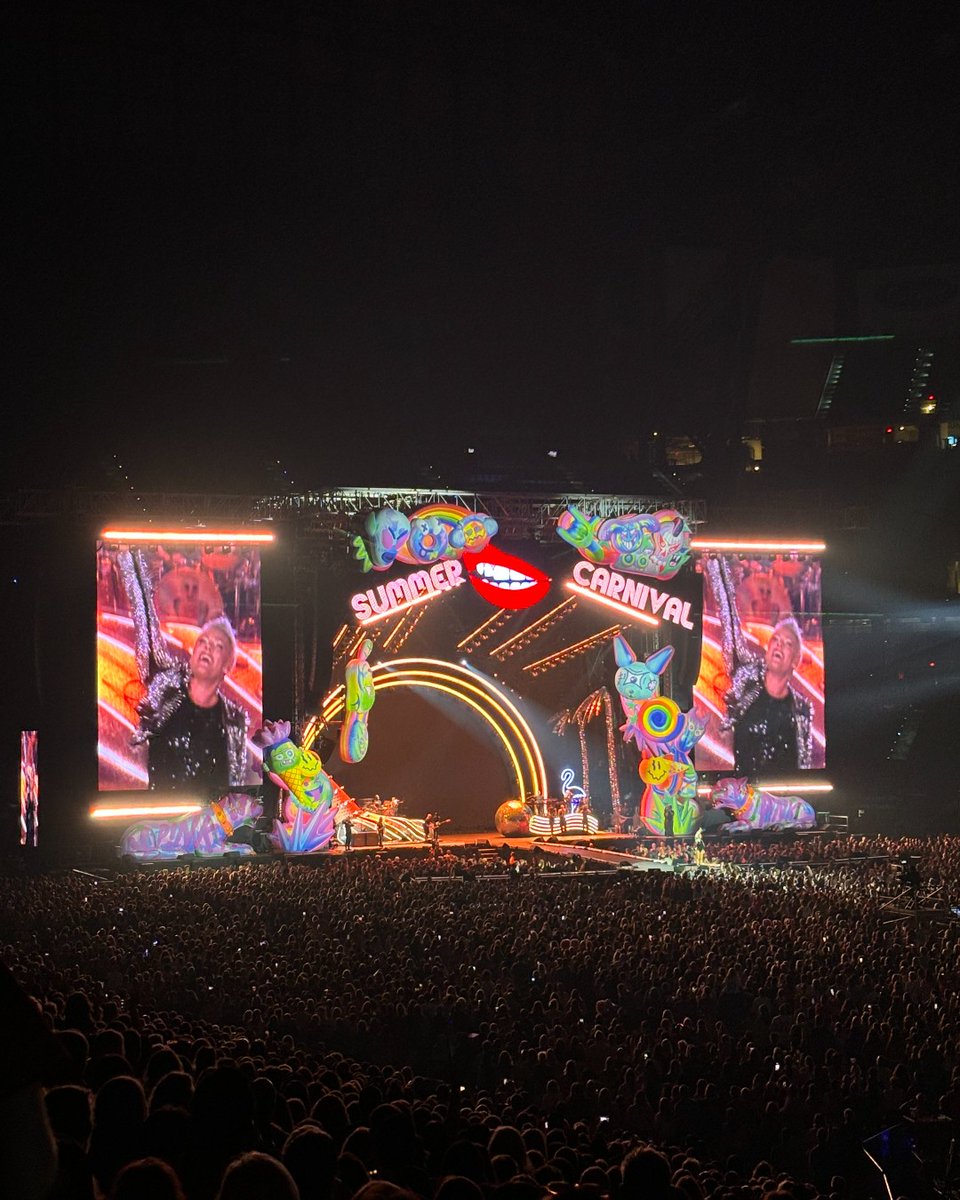 LucasOilStadium's tweet image. Views from the @Pink Summer Carnival Tour👄🎪💗! #SummerCarnivalTour 2024 #LucasOilStadium