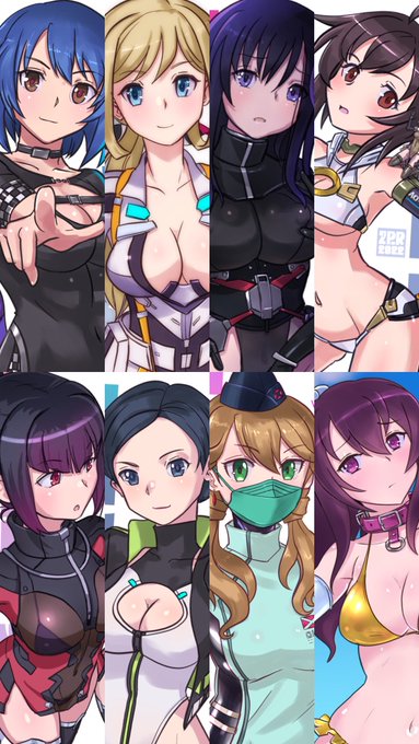 #私はこういう絵師です見た絵師全員参加
立ち絵いっぱい集めてみました。 