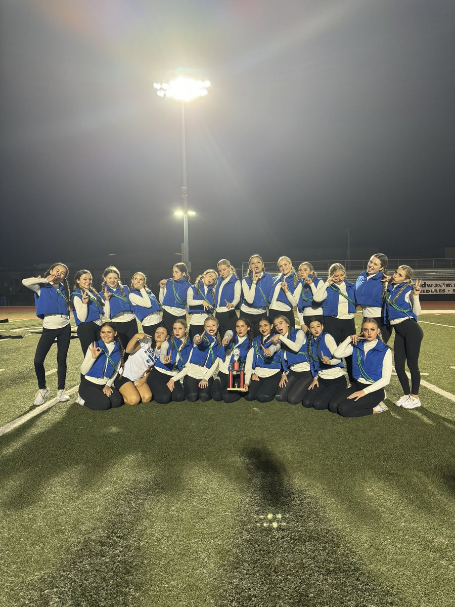 BronwynTroxel's tweet photo. West is coming home Grand Champions! 

Indoor Color Guard Champion 
Indoor Percussion Champion 
And overall Gray Class Champion https://t.co/8P1fZZIQwj