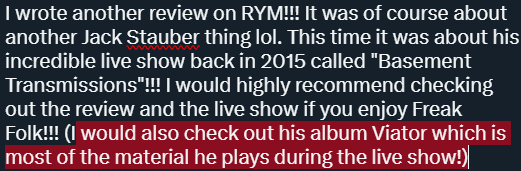 Rocket_sauce3's tweet photo. Please check it out!! I really like this review and I absolutely love this live show!!!! :) https://t.co/6KdaljjOir https://t.co/LRNNooRfOT