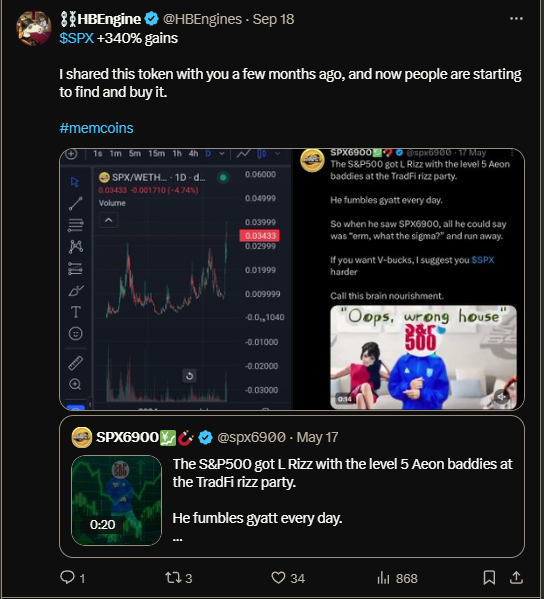 HBEngines's tweet photo. I mentioned you top gems too early
$MOG at 58M   Marketcap >  13X up now 
$SPX at 3M  MC  >  200X  up now
$USA at 5M  MC  > 10X up now 
Check my calls on the first comment 👇

What i have rn for you is $EPIK on solana
@epikduckcoin  still early and could be the next 50X 

The next time will be best time.