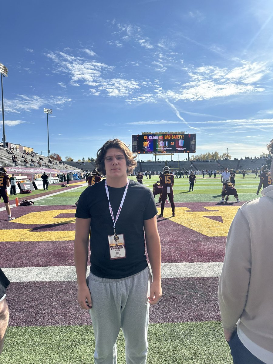 Peyton Gout (@peytongout) on Twitter photo had a great game day visit at central michigan university <a href="/CoachCalley21/">Chris Calley</a> <a href="/CMU_Football/">Central Michigan Football</a> had a great game day visit at central michigan university <a href="/CoachCalley21/">Chris Calley</a> <a href="/CMU_Football/">Central Michigan Football</a>