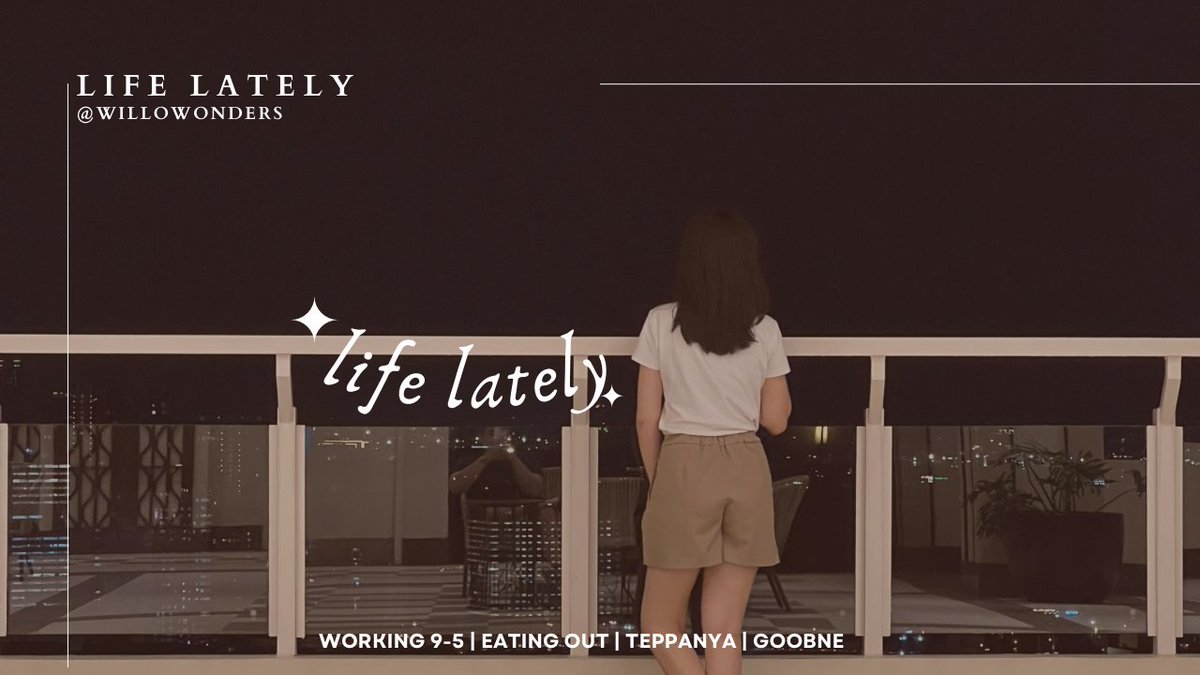 yienxa25's tweet image. youtu.be/5Q8HHSWdUIY?si…

life lately, working 9-5, eating out, Teppanya, Goobne

#silentvlog #cozyvlog #workvlog