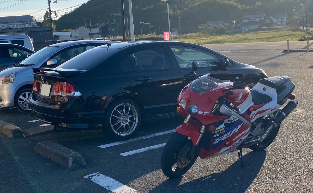 バイクのお兄様とお互いに、かっこいいっすね〜言いまくりました