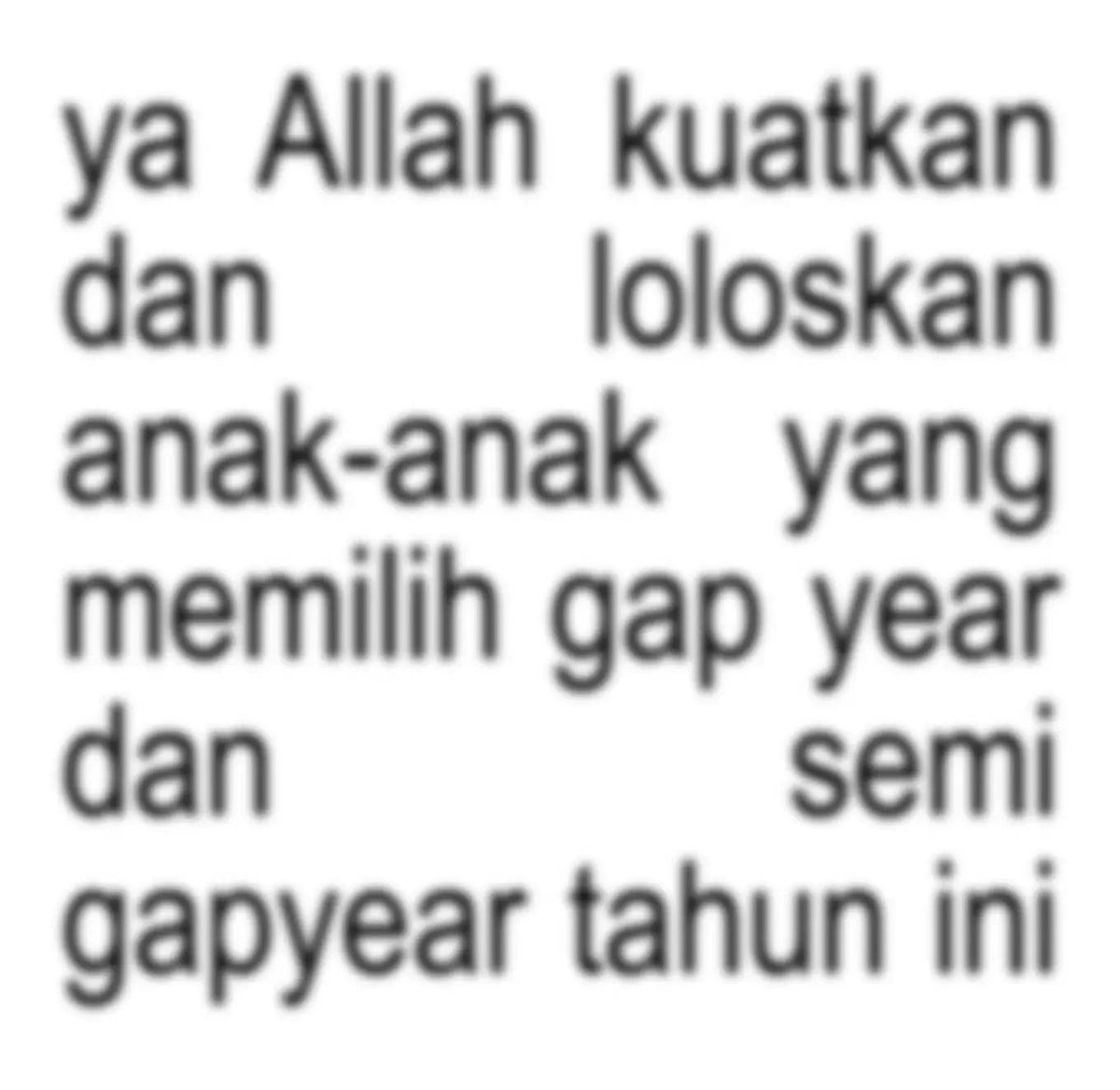 Infosbmptnreal's tweet photo. Tahun depan rezekinya semigap &amp; gapyear LULUS UTBK SNBT 2025 🥺🤲 https://t.co/CWVx2rvgPI