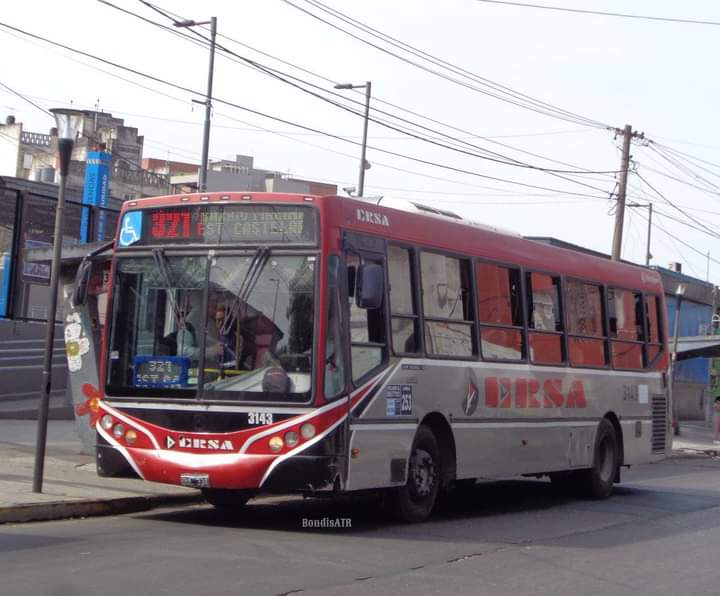 BondisATR's tweet photo. #Linea321: Interno 3143
#MB OH 1618 L SB #Metalpar Iguazú II
Prestado, porque el coche es de la 153 https://t.co/6vLzkzy3uC