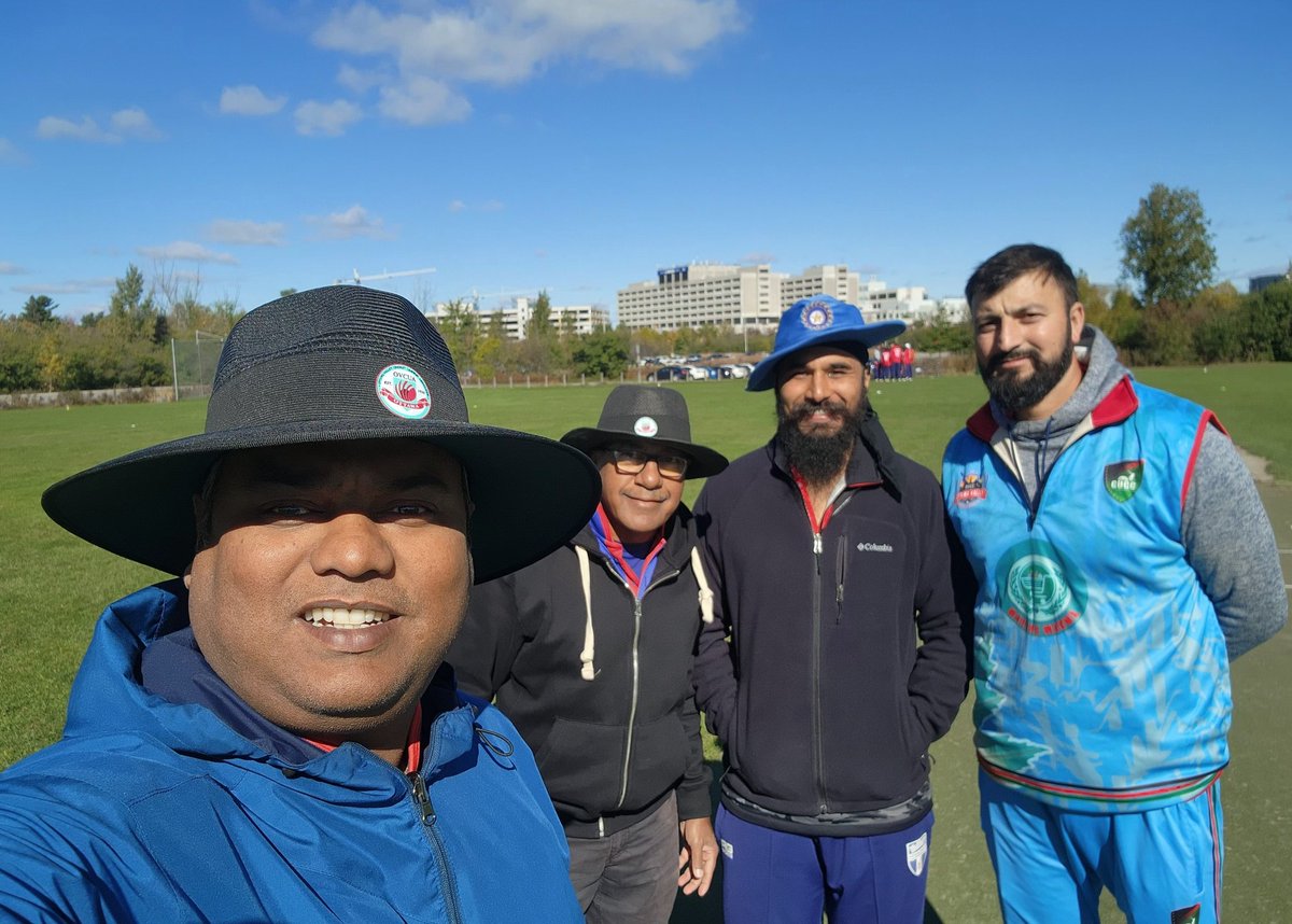 daskallyan's tweet photo. End of the Cricket Season match 2024 in #Ottawa.

T-20 Division Final.

#Match224 #CricketInCanada #Umpiring https://t.co/AJ0EDvRzId