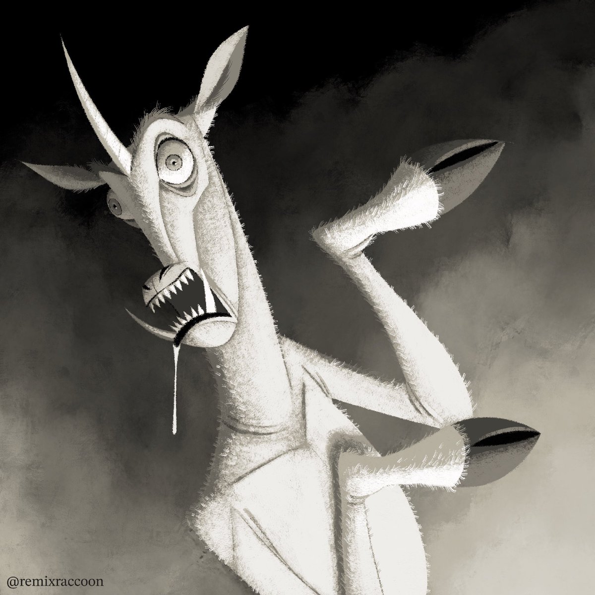 aspottedmonster's tweet image. Spooky Uni!🤍
(Forgot to post this one lol) #monstersvsaliens #monsteroc #Dreamworks #illustraion