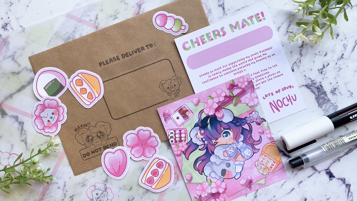 NochuVtuber's tweet photo. WE ARE OFFICIALLY OPEN!! 
get your cute stickers here hehe~ 
https://t.co/F6eQXWpyw8

#stickershop #vtuber https://t.co/WoeQcOZYb0
