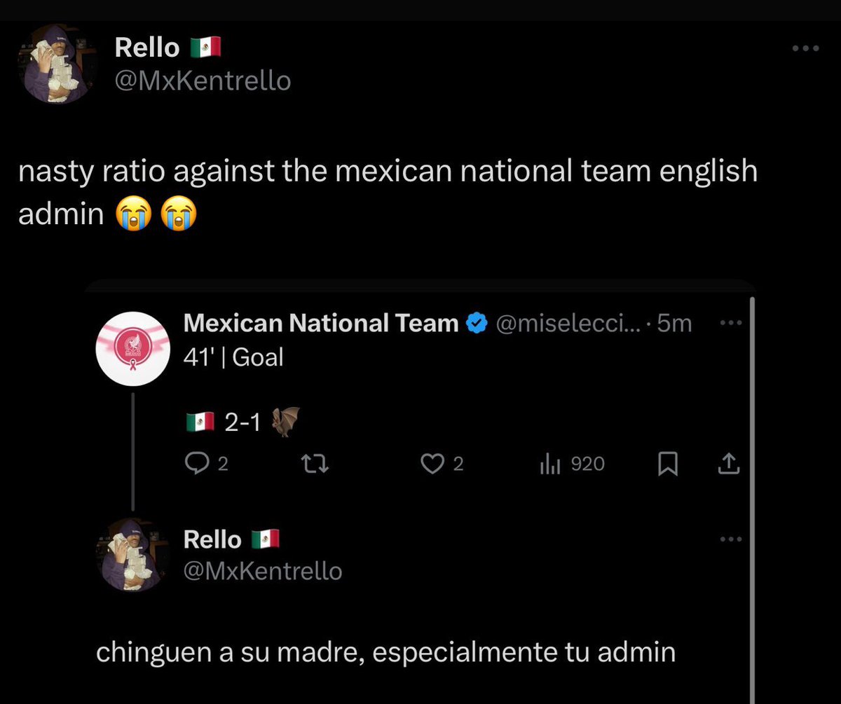 If watching a game is jobless, what do you call celebrating a ratio on twitter? 💀