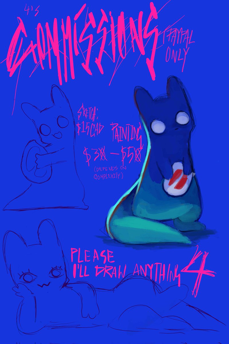 please #art #commissionsopen
