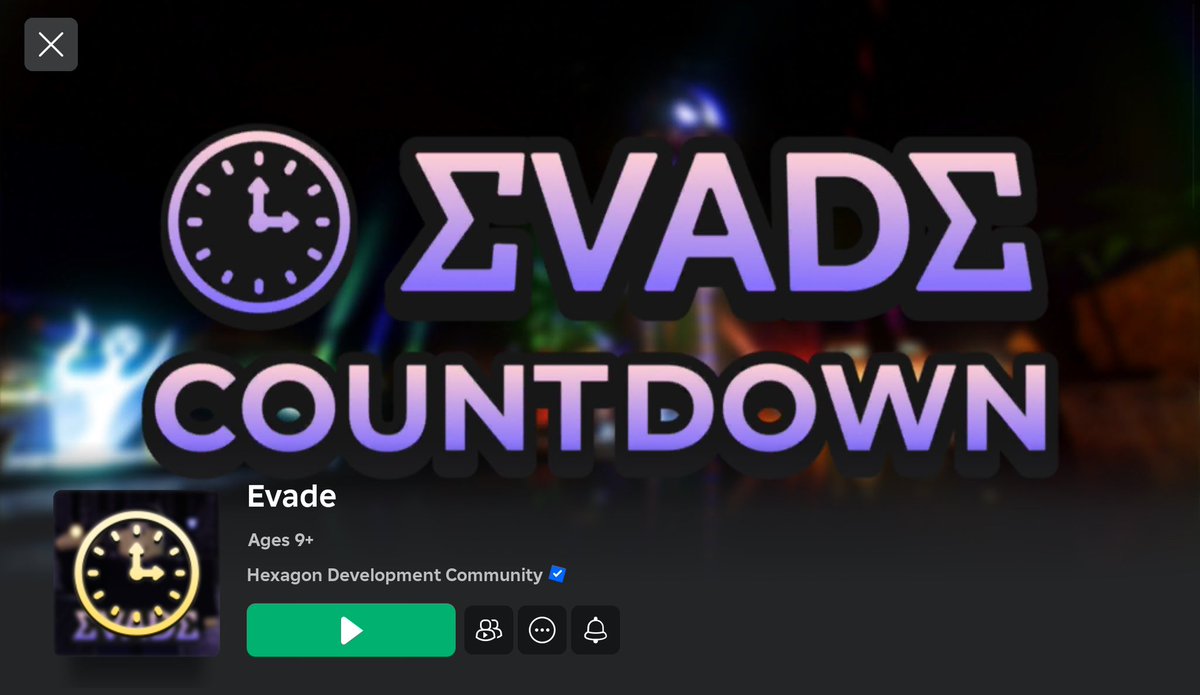 7nfiniti's tweet image. play the evade you knew for so long while you can, time is tickling.

#evade #robloxevade #evadeoverhaul