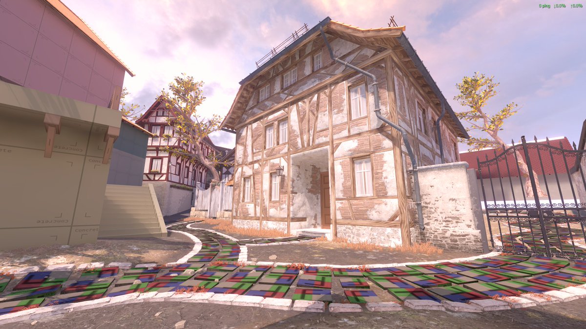 OrelStealth's tweet photo. Some progress on Fachwerk for @CounterStrike

Still heavily WIP... https://t.co/RMMzYtQxOM