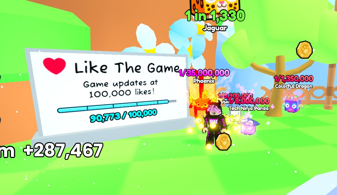 ✅ 100% the tree + at the 1b coin cap again!

just intime for the 100k likes goal to be hit (hope we get a mini update for getting 100k likes and a solid update on friday! would be super nice!)