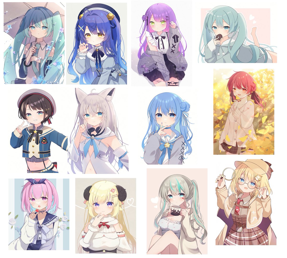 @Aoto_21g 初めまして!
個人でイラストレーターをしている夜宮ゆめはと申します。

過去のイラスト実績をまとめますので、もし気になったらいつでも連絡ください。HPには料金目安とさらにたくさんの実績を載せています。
よろしくお願いします!
HP:https://t.co/fJclWHK7Su 