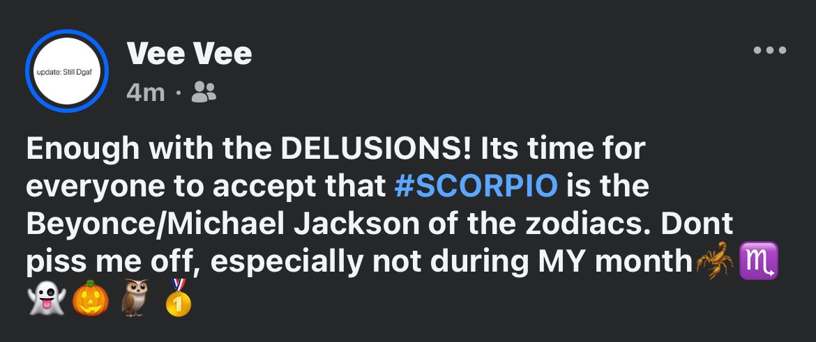 outrageousv33's tweet image. Just #STOPTHECAP accept it &amp;amp; let’s all move on with our lives 😌it’s fine. 
#Scorpio #Scorpioseason