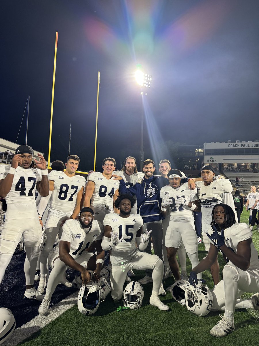 No more play in GA #1-0 #WeAreGeorgiaSouthern