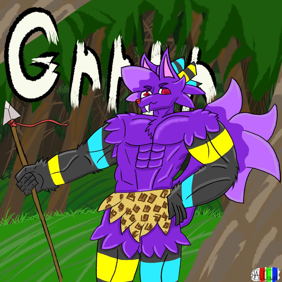 Exotic_Crystal_'s tweet photo. Cool giftart from @SamoyoBoi!!! https://t.co/wcMyUIR0HI