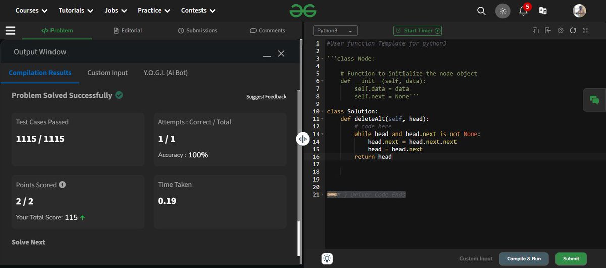 VratikZ's tweet photo. 🎯 Day 24 of POTD Challenge⚔

👉LeetCode: Smallest Range Covering Elements from K Lists (Hard)
👉GFG: Delete Alternate Node (Easy)

👇🏻Approach:
🔗Link: https://t.co/88amsHzvz3

#coding #problemsolving #leetcode #geeksforgeeks #javascript #python #programming #growth https://t.co/5JXywfYBcD