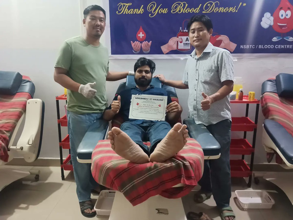 atulsingharjun's tweet photo. 21st State Dimapur, Nagaland blood donation done mission #28states 

Delhi -- Nagaland 

#gkp #blood #delhi #dimapur #nagaland https://t.co/w9QfSBXxBF
