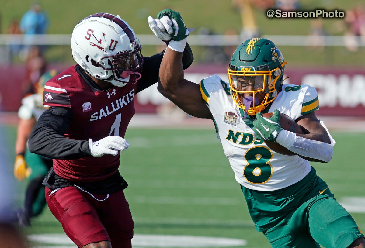 #NDSUBison roll on with a 24-3 win over Southern Illinois. More photos &gt;&gt;&gt; bit.ly/3NmfX1N