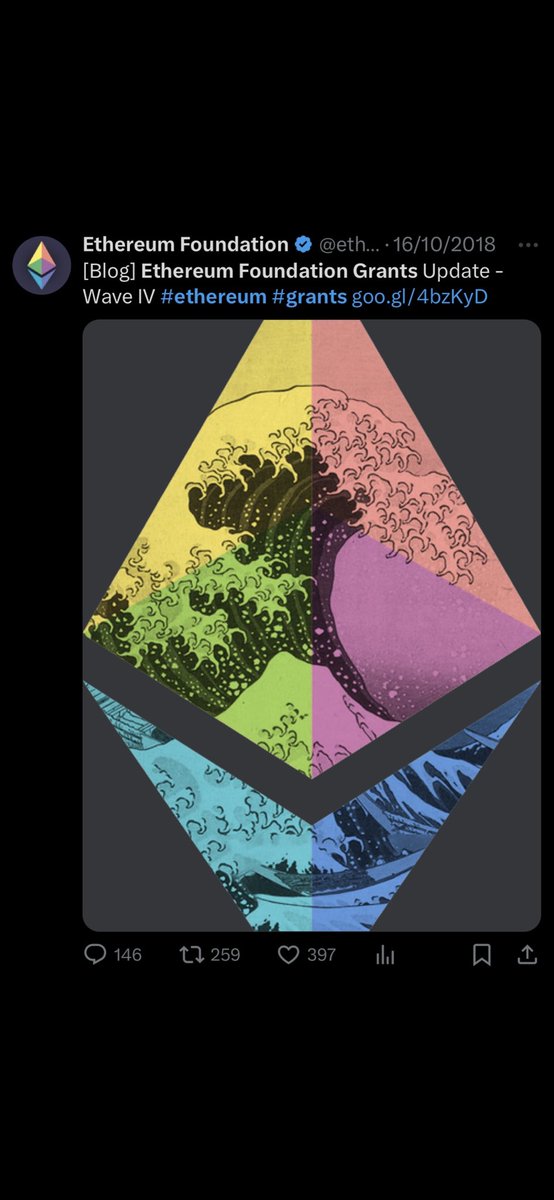 Kanagawa Nami

#Okinami 🌊

More clues, more evidence.   .    . .  .  .     … ..

Kanagawa Nami was created 40 days before the Shib contract was created.

x.com/ethereum/statu…

It’s an Eth Ting

🌊🌊          🌊🌊🌊

🌊🌊🌊          🌊🌊🌊🌊🌊🌊🌊🌊