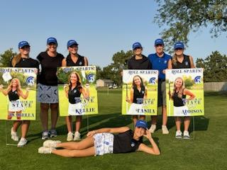 LEGirlsGolf's tweet photo. As the sun sets Saturday evening, we will rise and prepare one more day before the State Championship 🏆 begins! #defendingthetitle #golfjourney #team https://t.co/YBbPysX5G3