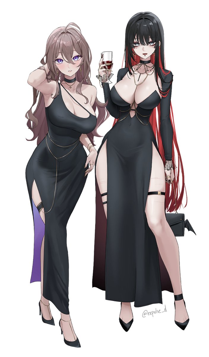 黒いドレス