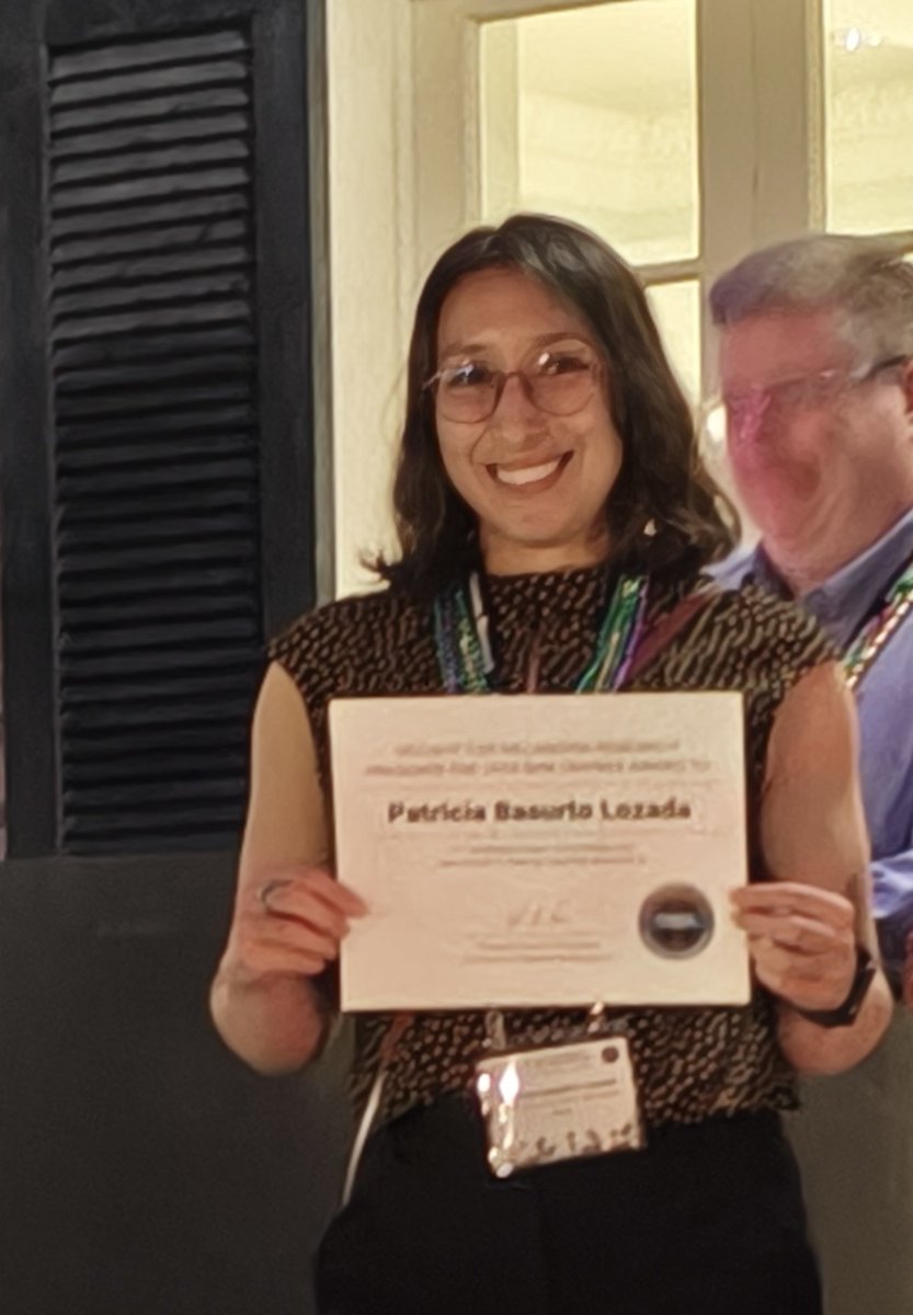 We are super proud of our PhD student <a href="/patydesu/">Patricia Basurto</a> <a href="/LIIGH_UNAM/">LIIGH</a> who won a Travel Award for her outstanding research abstract! You can read all about it in her new preprint

medrxiv.org/content/10.110…

Congrats Paty!!! So well deserved after all your hard work 😃