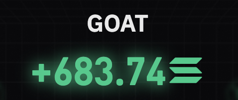 What 
a 
week 
$GOAT