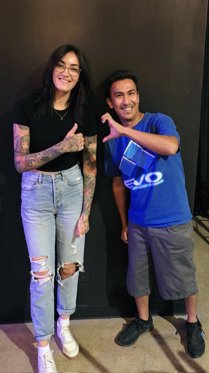 I got to meet <a href="/wisalallen/">wisalallen ✨(follow me elsewhere pls)</a> today, so it was a pretty good day. I love when my comedy gigs cross over with esports. It's like a new MvC game, except I don't have Disney telling me to pretend the X-Men aren't real and forcing me to call her a function.