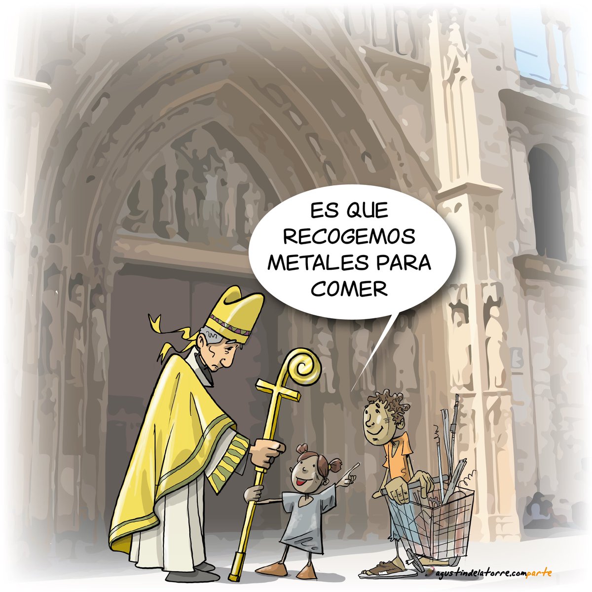 agustindlatorre's tweet photo. Una cosa nos falta… #EvangelioDelDía  #Evangelio #compArte #Ama #GodIsGood #mercachifles #nuevaevangelizaccion #Cambiaelmundo #NuevaIglesia #ElSoploIlustrado
@ReligionDigit https://t.co/JZoV2O0ppW