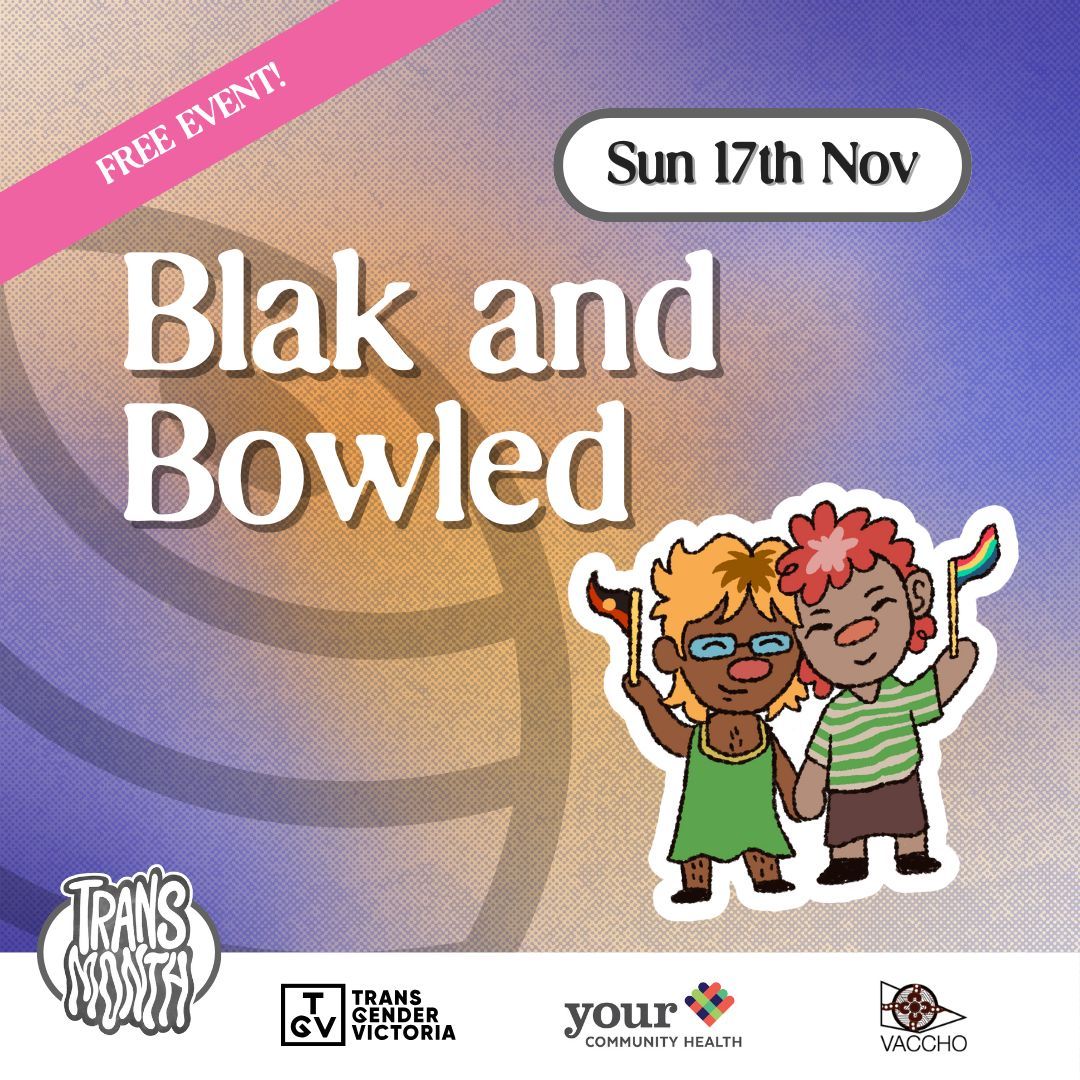 Join us for an afternoon celebrating Rainbow Mob – with free food and lawn bowling!

The event is for all Rainbow Mob and their allies to support Queer and Trans Mob, as we recognise the importance of Community in fostering social and emotional wellbeing.

buff.ly/40htyiD