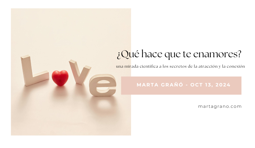 ¿Qué hace que te enamores?

La ciencia sugiere que factores
como la química física y emocional,
la familiaridad y 
las experiencias compartidas ....
pero no son fácilmente predecibles

martagrano.com/que-hace-que-t…