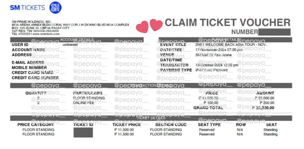 Tiyagain ang failed payment checkout. 🥹
See you again, 2NE1!!!

Panindigan nateng 2 days tayung Floor Standing♠️♣️♥️♦️

#2NE1_WELCOMEBACK 
#2NE1inManila
#2NE1