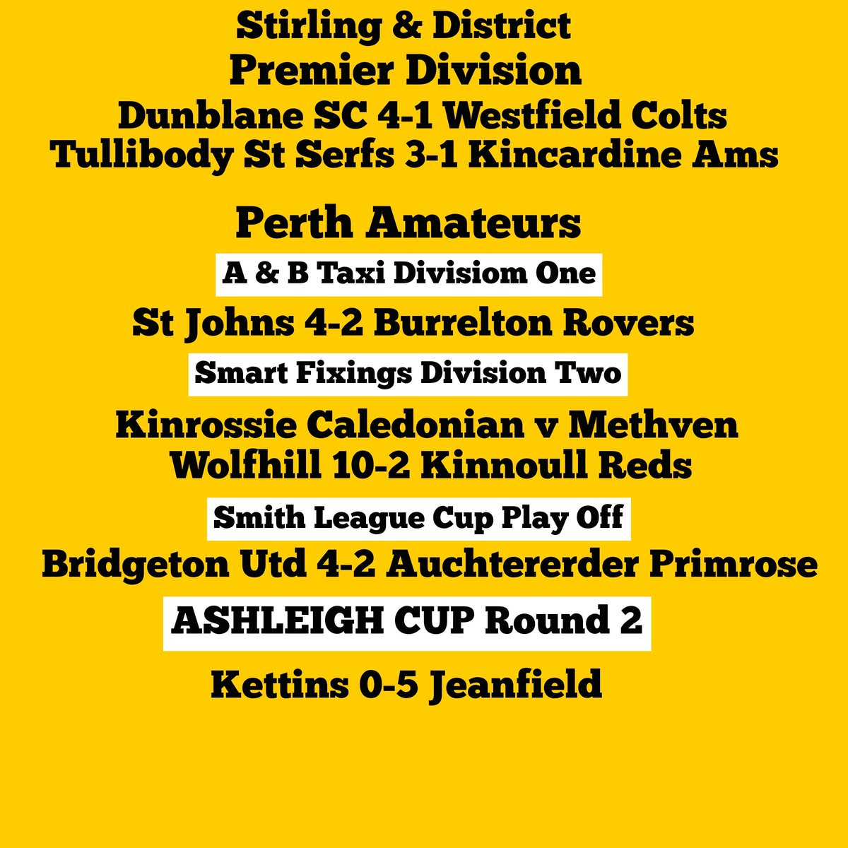 <a href="/StirlingDAFA/">Stirling and District AFA</a> <a href="/perthshireammys/">Perthshire Amateurs</a>