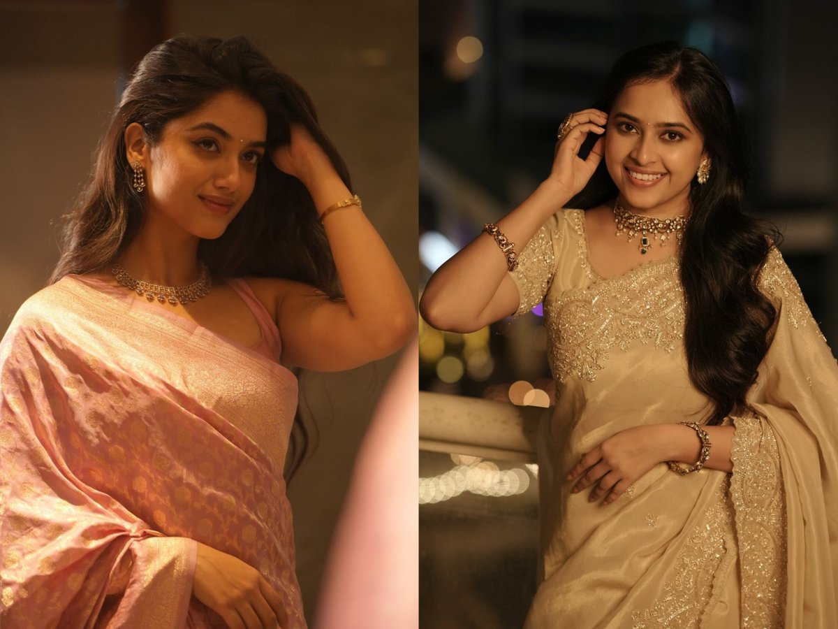 Vicky04_04's tweet photo. Bhagyashri Borse🤍🤎Sri Divya.!
.
#BhagyashriBorse #Sridivya https://t.co/JyB19J8wey