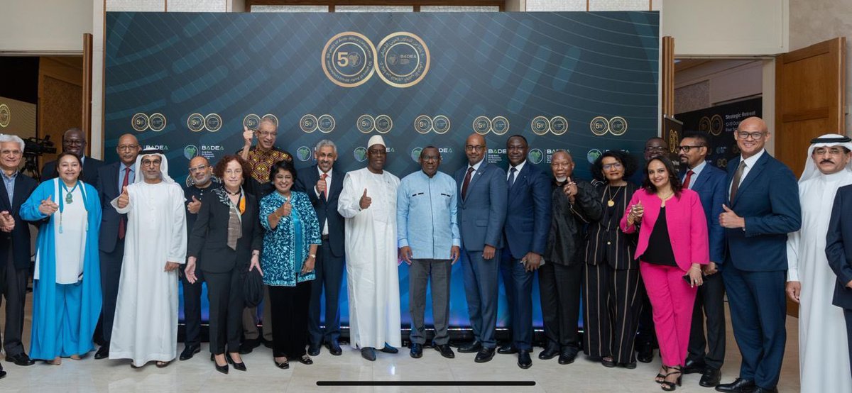 <a href="/NepadMayaki/">@nepad_mayaki</a> very pleased to be part of the #strategic retreat of <a href="/badeabank/">BADEA Arab Bank for Economic Development in Africa</a> organized by our brilliant brother Sidi Ould Tah , a #leader with sound impact on our continent; extremely dense discussions on how to move Africa forward.